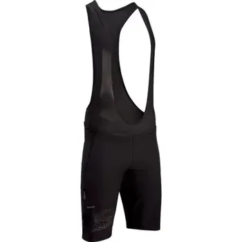 Cyklistické kalhoty Silvini Barrea pánské kraťasy s laclem Charcoal/Black vel. M