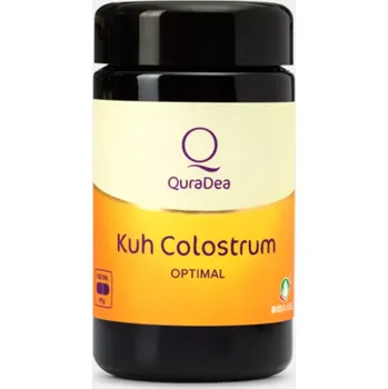 Přírodní produkt QuraDea Nepasterizované RAW BIO Kolostrum Optimal 120 kapslí