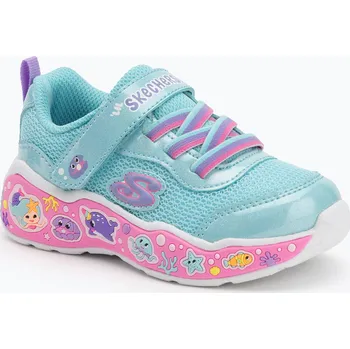 Dívčí obuv Dětské boty SKECHERS Play Scene Fun Squad turquoise