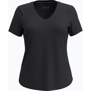 Dámské tričko Dámské trekové tričko Smartwool Active Ultralite V-Neck black
