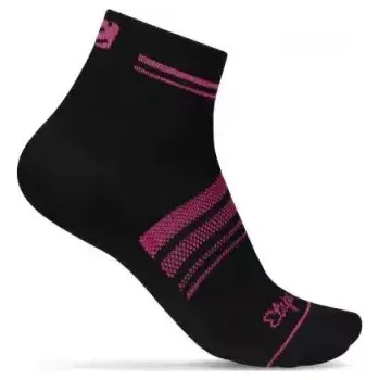 Etape Kiss ponožky černá/růžová vel. XS/S
