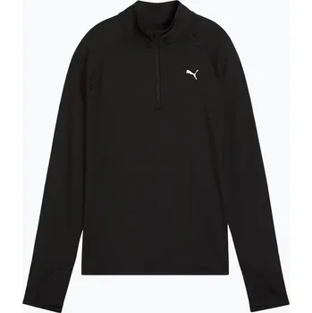 Dámská mikina Dámská běžecká mikina PUMA Run Velocity Cloudspun 1/4 Zip puma black