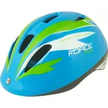 Force Fun Stripes dětská přilba modrá/zelená vel. 52-56 cm