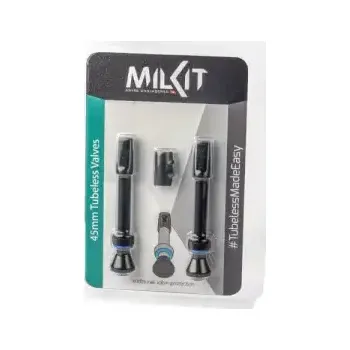 Duše na kolo milKit bezdušové ventilky 45 mm černá