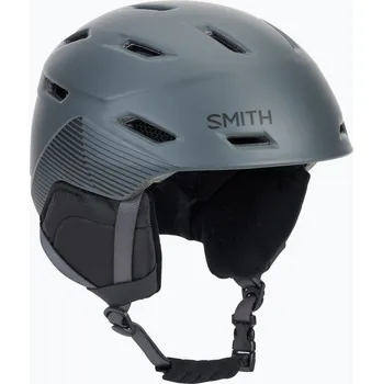 Lyžařská helma Smith Mission matte slate stripes