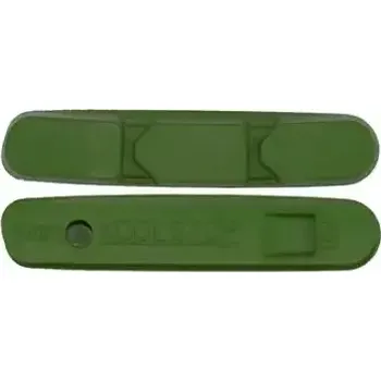 Brzda na kolo Kool Stop brzdové gumičky Campa -Type zelené