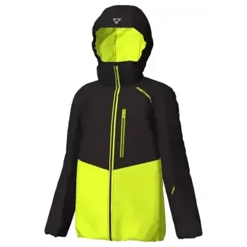 Chlapecká bunda Fischer Eisjoch Junior dětská bunda černá/žlutá vel. 140