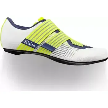 Pánské cyklistické tretry Fizik Vento Powerstrap Aerowave pánské silniční tretry Movi Yellow/White vel. 45
