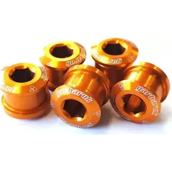 Převodník na kolo Garbaruk sada šroubů do převodníku Oranžová