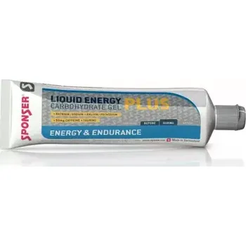 Sponser Liquid Energy Plus energetický gel s kofeinem neutral 70 g