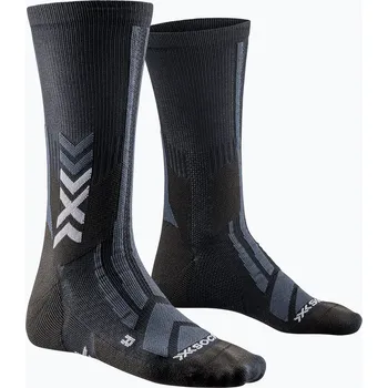 Pánské ponožky Trekové ponožky X-Socks Hike Discover Crew black/charcoal