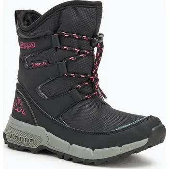 Dívčí sněhule Dětské sněhule Kappa Youma Tex black/pink