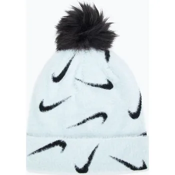 Čepice Dětská zimní čepice Nike Peak glacier blue/black