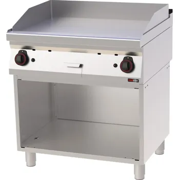 Kuchyňský gril RM GASTRO Grilovací deska hladká chromovaná FTHC 70/80 G RedFox