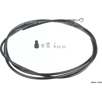 Brzda na kolo Formula hadice brzdy The One, RX, R1 s očkem a koncovkou černá Formula