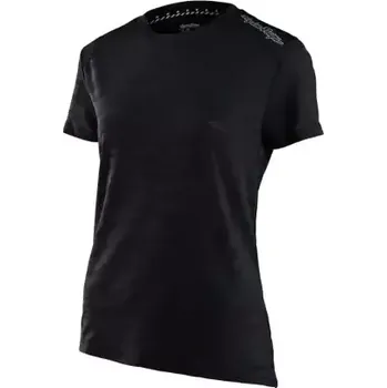 cyklistický dres Troy Lee Designs Lilium Tiger dámský dres krátký rukáv Jacquard Black vel. M