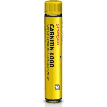 Spalovač tuku Sponser Carnitin 1000 spalovač tuku L-Karnitin v ampulích