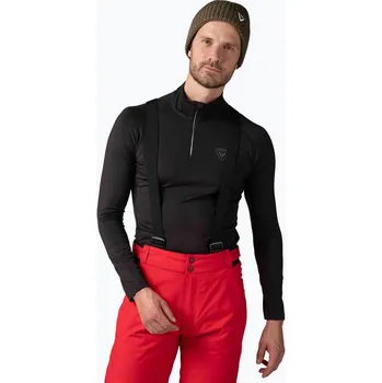 Pánská mikina Pánská termální mikina Rossignol Classique 1/2 Zip černá