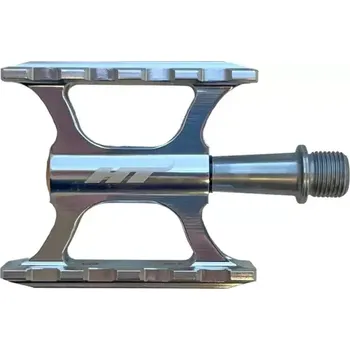 Pedál na kolo HT HTI-AR01 platformové pedály kovově šedé