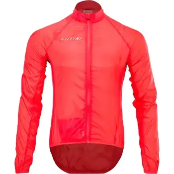 Cyklistické oblečení Silvini Montilio pánská bunda Ruby/Charcoal vel. XL