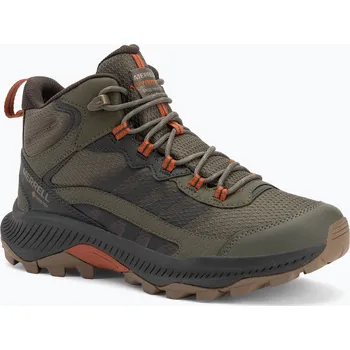 Pánská treková obuv Pánské boty Merrell Speed Strike 2 Mid GTX olive