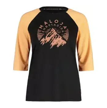 cyklistický dres Maloja HimbeereM. dámský dres krátký rukáv moonless multi vel. L