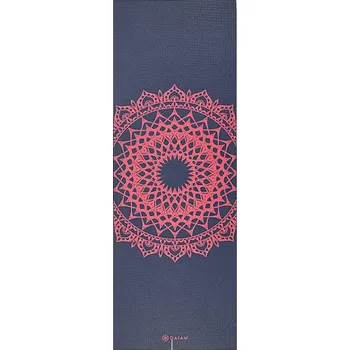 podložka na cvičení Podložka na jógu Gaiam Pink Marrakesh 4 mm pink marrakesh