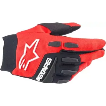 Moto oblečení Alpinestars Freeride Youth rukavice Red vel. 3XS