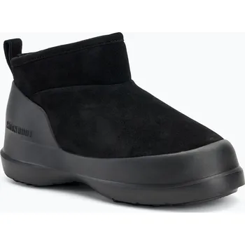 Dětská móda Dámské sněhule Moon Boot Luna Low Boot Suede snow boots black
