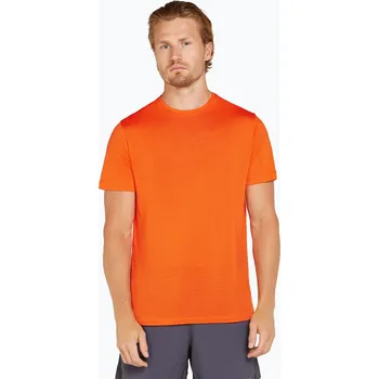 Pánské tričko Pánské trekingové tričko icebreaker Merino 125 Cool-Lite Sphere III SS Tee blaze