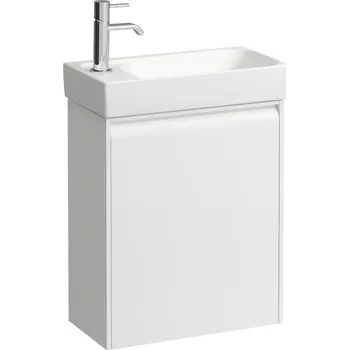 Koupelnový nábytek Meda - skříňka 43,5x22 pod umývátko H815114, 1 dvířka, panty vlevo, bílá matná H4215510112601