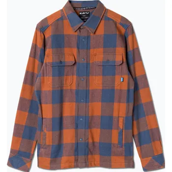 Pánská košile Pánská košile KAVU Northlake copper leaf