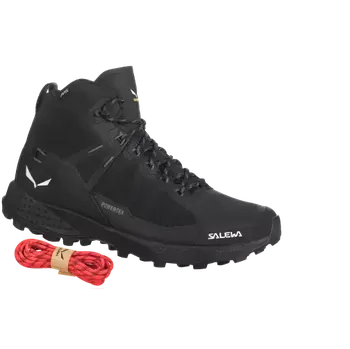 Dámská treková obuv Salewa Pedroc Pro Mid Powertex dámské boty Black/Black vel. 7 (EU 40,5)
