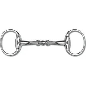 Udidlo pro koně Oliva dvakrát lomenná 16mm Waldhausen Velikost: 13,5 cm