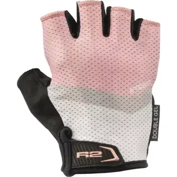 Sportovní chránič R2 Ombra 2.0 cyklistické rukavice růžová/bílá vel. L