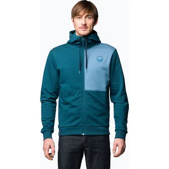 Pánská mikina Pánská lezecká mikina Wild Country Flow 2 modrá 40-0000095230