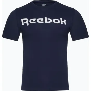 Pánské tričko Pánské tričko Reebok Gs Linear Read Tee vecnav/white