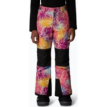 Snowboardové kalhoty Dětské lyžařské kalhoty The North Face Freedom Insulated radiant poppy blowing wind print