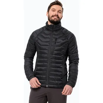 Jack Wolfskin Routeburn Pro Ins pánská péřová bunda černá