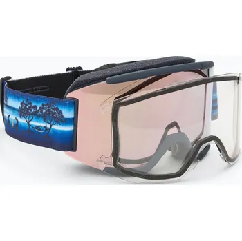 Lyžařské brýle Smith Squad ac tess coady/chromapop everyday rose gold mirror