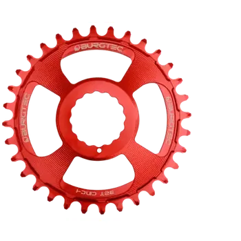 Převodník na kolo Burgtec Cinch Thick Thin převodník červená 30 zubů