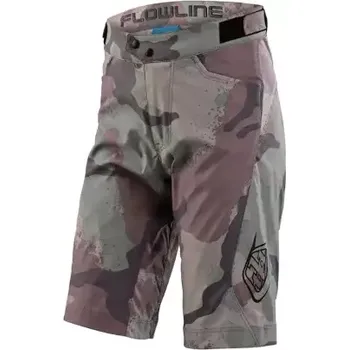 Cyklistické kalhoty Troy Lee Designs Flowline dětské kraťasy Camo Woodland vel. 24