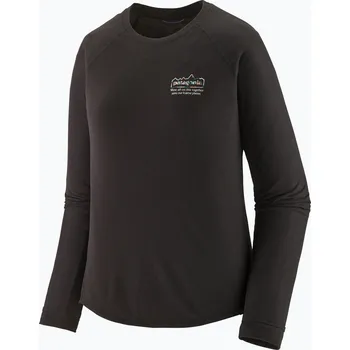 Dámské tričko longsleeve Patagonia Capilene Cool Trail Graphic unity fitz/black