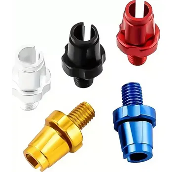 Brzda na kolo Shimano Šroub napínací lanka rovný M7 2ks set modrá