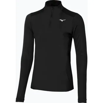 Dámské tričko Dámské běžecké tričko longsleeve Mizuno Hybrid black