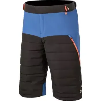 Cyklistické kalhoty Alpinestars Denali 2 pánské kraťasy black/blue vel. 32