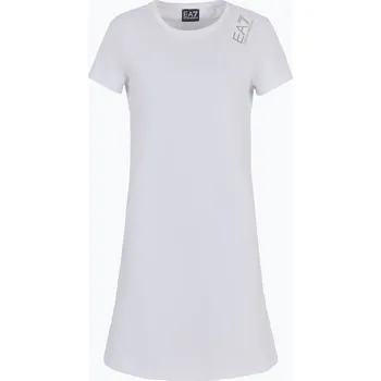 Dámské šaty Šaty EA7 Emporio Armani Train Core white