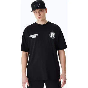Pánské tričko New Era NBA Large Graphic BP OS Tee Brooklyn Nets black