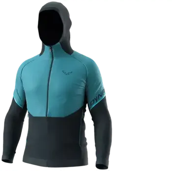 Pánská větrovka Dynafit Alpine Hybrid běžecká bunda pánská Storm Blue vel. M