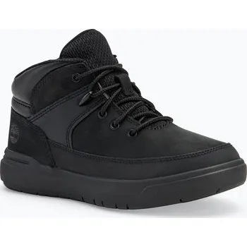 Dívčí tenisky Dětské boty Timberland Seneca Bay Mid Lace blackout nubuk